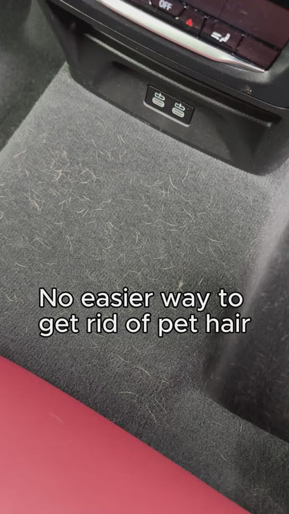 Reusable Pet Hair Remover Brush – Triangular Dog & Cat Fur Cleaner for Couch, Car & Clothes